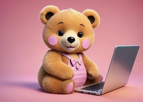 3d teddy,cute bear,teddy bear waiting,bear teddy,plush bear,teddy-bear,scandia bear,left hand bear,teddy bear crying,teddybear,online date,bear,teddy bear,valentine bears,monchhichi,pink background,teddies,online dating,girl at the computer,bear market,Illustration,Realistic Fantasy,Realistic Fantasy 21