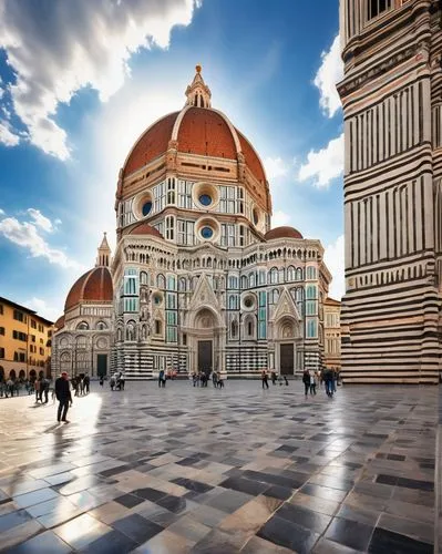 florence cathedral,florence,firenze,florenz,florance,florencia,duomo square,florentia,baptistery,duomo,brunelleschi,monastery of santa maria delle grazie,florentine,florentina,baglione,italy,cathedral of modena,basilica of saint peter,farnese,uffizi,Illustration,Realistic Fantasy,Realistic Fantasy 20