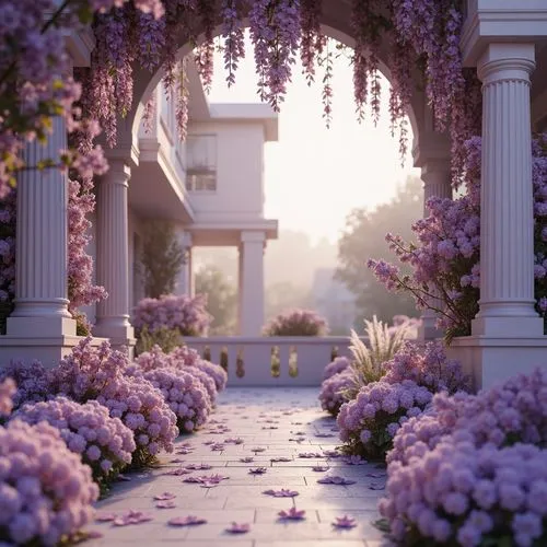 flower garden,lilac arbor,everlasting flowers,pearl border,frame flora,splendor of flowers,walkway,flower boxes,render,pathway,flowers celestial,floral corner,flower booth,arbor,flower border,falling flowers,flower wall en,3d fantasy,flowers fall,floral border