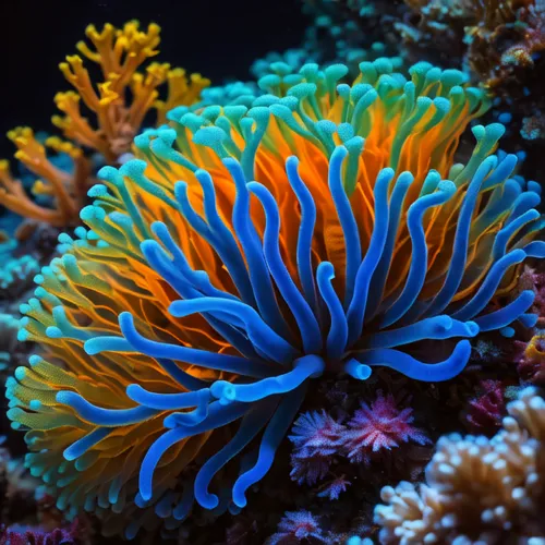 amphiprion,blue anemone,anemone fish,coral reef,sea anemone,coral guardian,anemonefish,feather coral,blue chrysanthemum,bubblegum coral,coral,coral swirl,clown fish,coral fingers,anemonin,clownfish,de