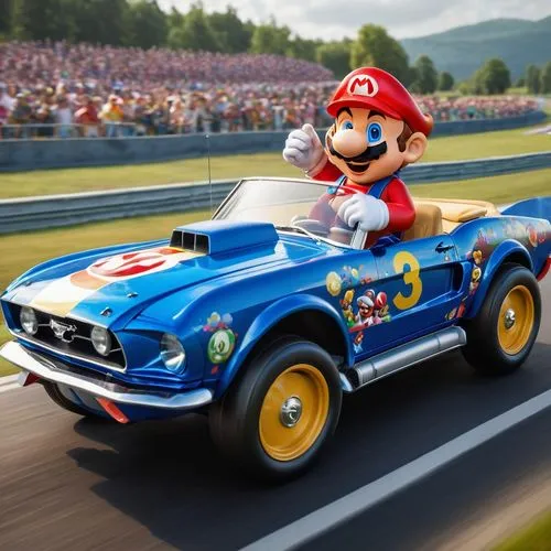 game car,orsanic,mario,safety car,grand prix,marios,Photography,General,Cinematic