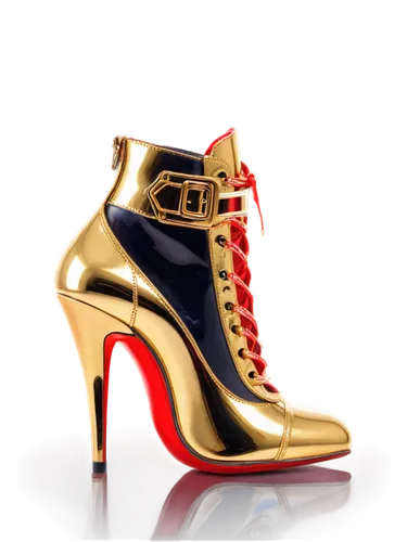 stiletto-heeled shoe,high heeled shoe,black-red gold,stack-heel shoe,heel shoe,high heel shoes,achille's heel,heeled shoes,women's shoe,woman shoes,wrestling shoe,high heel,women shoes,ladies shoes,women's shoes,court shoe,gold lacquer,doll shoes,dancing shoes,gold bells,Conceptual Art,Sci-Fi,Sci-Fi 27