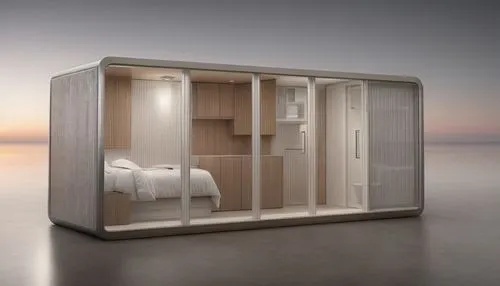 capsule hotel,room divider,wooden sauna,modern room,shipping container,mobile home,walk-in closet,cubic house,smart home,sleeping room,door-container,movable,inverted cottage,luggage compartments,stor