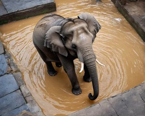 water elephant,waterhole,asian elephant,water hole,african elephant,tusker,Photography,General,Natural