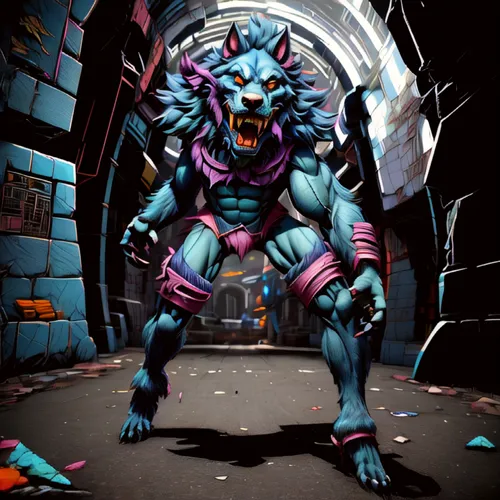 blue tiger,werewolf,brute,posavac hound,leopard's bane,renascence bulldogge,color rat,skordalia,jackal,werewolves,skeezy lion,lopushok,he-man,to roar,nebula guardian,wolf bob,wolfman,furta,feral,wildcat