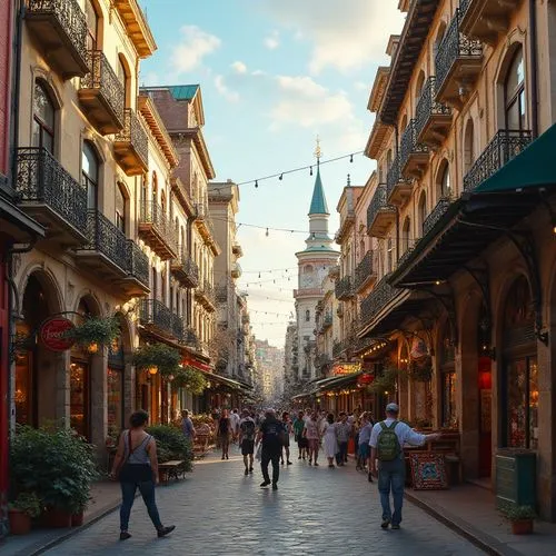 alanya,shopping street,istiklal,grand bazaar,old havana,sirkeci,pedestrianized,granada,souks,ashrafieh,kusadasi,nafplio,nicosia,bursa,antalya,taormina,seville,old city,montpellier,pedestrian zone,Photography,General,Realistic