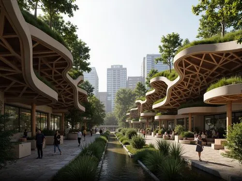 biopolis,sanlitun,chengdu,hangzhou,sathon,changzhou,masdar,suzhou,zhangzhou,urban design,3d rendering,asian architecture,transbay,parkroyal,shaoxing,songdo,zorlu,riverwoods,arcology,ecotopia