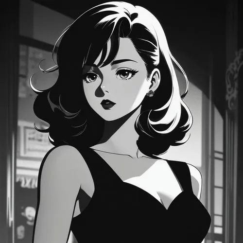 fujiko,film noir,selina,eldena,rumiko,noir