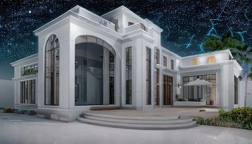 Night view,build by mirza golam pir,marble palace,star mosque,islamic architectural,3d rendering,house of allah,luxury home,white temple,al nahyan grand mosque,mansion,beautiful home,render,ramadan ba