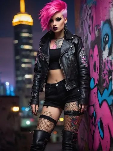 punk,punk design,punkish,cyberpunks,rock chick,punky,rocker,ashlee,cyberpunk,subcultures,tattoo girl,bulletgirl,goth woman,punkers,dark pink,cyberdog,pink hair,deathrock,bad girl,klayton,Conceptual Art,Daily,Daily 22