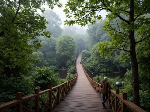 zhangjiajie,hanging bridge,wooden bridge,leshan,tianling,alishan,zhangjiagang,adventure bridge,huangshan,hushan,tree top path,scenic bridge,zhangjiakou,hiking path,suspension bridge,footbridge,huangshan mountains,mingshan,nantou,nature park