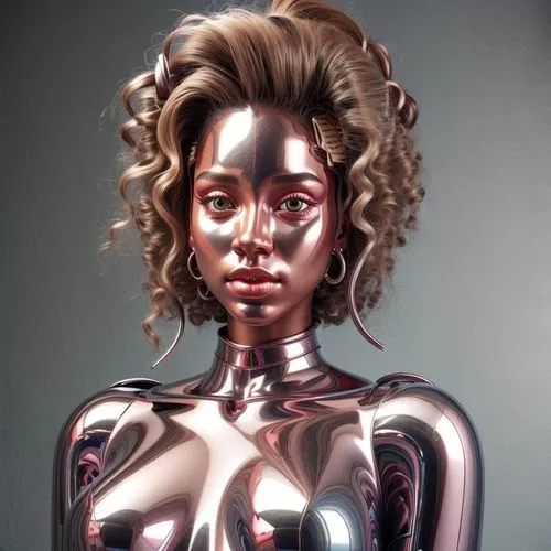 bodypaint,neon body painting,afrofuturism,bodypainting,rubber doll,body painting,woman sculpture,goude,artist's mannequin,cyberdog,body art,cylon,artist doll,humanoid,fembot,hematite,zentai,black woman,metal figure,voodoo woman