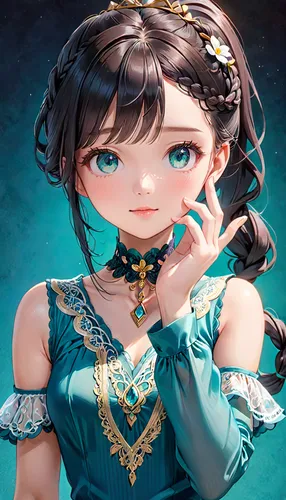 celtic queen,portrait background,princess anna,female doll,gentiana,fantasy portrait,poker primrose,vanessa (butterfly),jasmine blue,venetia,rem in arabian nights,myosotis,artist doll,doll figure,winterblueher,fairy tale character,cg artwork,doll's facial features,3d fantasy,luka,Anime,Anime,General