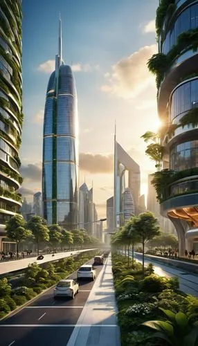 futuristic landscape,futuristic architecture,dubai,smart city,dubia,terraformed,Photography,General,Realistic