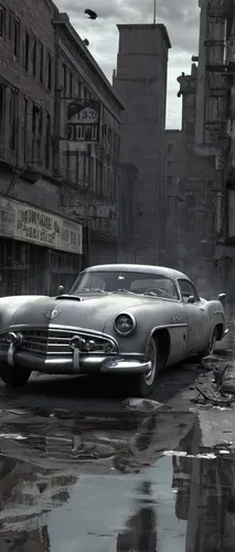 ford thunderbird,buick lesabre,buick invicta,buick electra,pontiac grand prix,chevrolet impala,cadillac de ville series,pontiac tempest,ford starliner,black city,buick super,cadillac coupe de ville,lincoln continental,cadillac eldorado,dodge monaco,cadillac fleetwood,cadillac sixty special,buick special,chrysler windsor,lincoln continental mark v,Conceptual Art,Fantasy,Fantasy 33