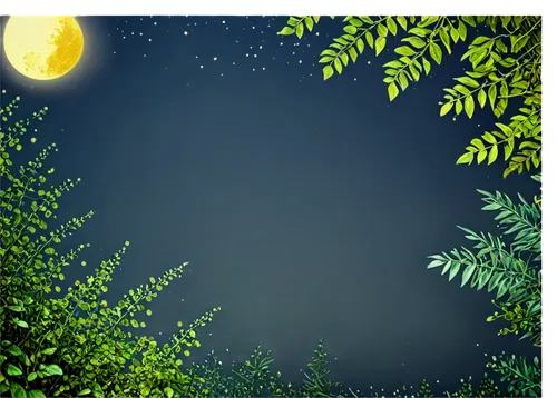 background vector,moonlit night,moon and star background,fireflies,moonlit,forest background,hanging moon,birch tree illustration,moon night,the night of kupala,birch tree background,my neighbor totoro,cartoon video game background,moonlight,moon and star,moonrise,mid-autumn festival,night scene,landscape background,moon,Conceptual Art,Fantasy,Fantasy 05