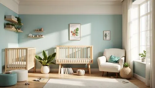 baby room,nursery decoration,nursery,kids room,children's bedroom,children's room,boy's room picture,room newborn,danish furniture,the little girl's room,opaline,stokke,danish room,baby bed,blue leaf frame,children's interior,fromental,furnishing,showhouse,soft furniture