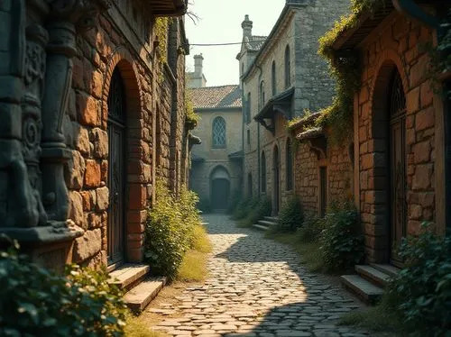 medieval street,theed,narrow street,novigrad,cobblestone,the cobbled streets,ruelle,volterra,old linden alley,medieval town,cobblestones,kotor,cobbled,alley,riftwar,cobblestoned,cryengine,alleyway,medieval,townscapes,Photography,General,Realistic