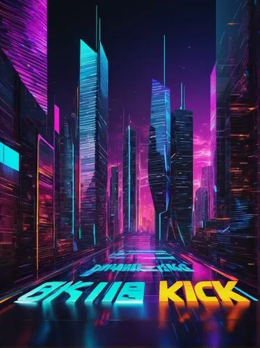 80's design,neon arrows,80s,prism,kinetic,neon lights,blocks,music background,retro music,unlock,retro background,music keys,the block,neon light,3d background,wall,musical background,break into,city blocks,neon,Illustration,Paper based,Paper Based 04