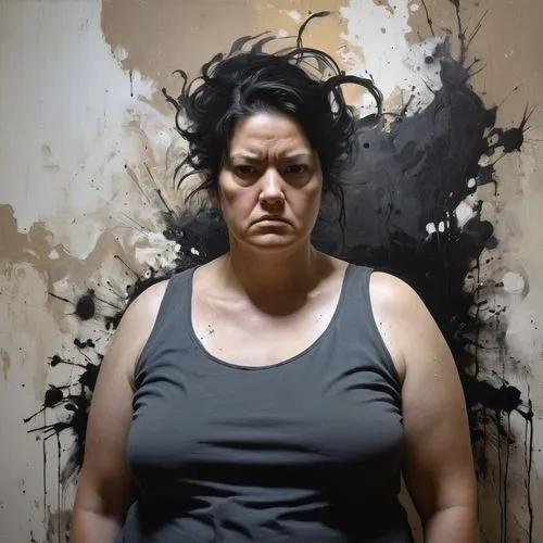 portrait of a woman,woman portrait,artist portrait,scared woman,portrait background,depressed woman,laib,astacio,portrait of christi,solondz,retrato,woman holding gun,mathlouthi,artistic portrait,portraiture,portraitist,strongwoman,guarnaschelli,studio photo,tintypes,Conceptual Art,Fantasy,Fantasy 10