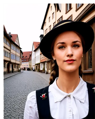 girl wearing hat,fraulein,girl in a historic way,yezhel,dirndl,rothenburg of the deaf,homburg,weimar,quedlinburg,germanist,saxonian,klara,pawlowicz,goslar,speyer,seberg,weisz,oktoberfest background,colditz,bavarian swabia,Illustration,American Style,American Style 15