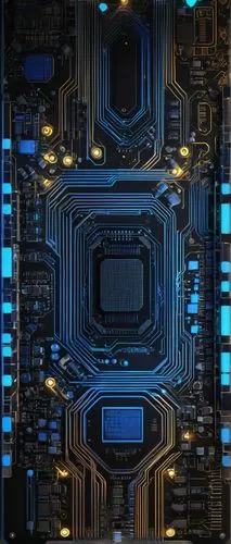 Digital circuitry, futuristic laboratory, RISC-V edition, motherboard, microprocessor, CPU architecture, wires, circuits, diodes, transistors, IC chips, LED lights, sleek metal casing, futuristic desi