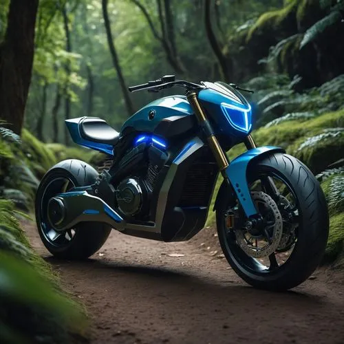 yamaha r1,blue motorcycle,trailbreaker,kawi,electric motorcycle,busa,Photography,General,Cinematic