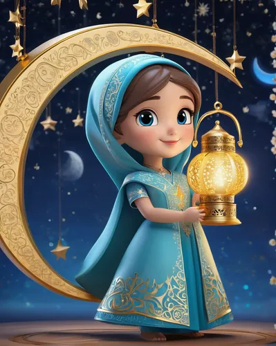 ramadan background,princess sofia,princess anna,rem in arabian nights,cute cartoon image,aladdin,fairy tale character,elsa,jasmine,cinderella,aladha,fairy tale icons,cute cartoon character,aladin,ramadan,fatima,rapunzel,the snow queen,the girl in nightie,the moon and the stars,Unique,3D,3D Character