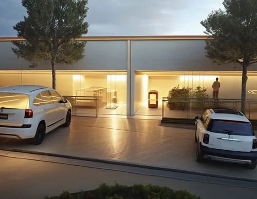 carports,car showroom,carport,garages,cupertino,smart home,smart house,aircell,smarthome,velars,electrohome,underground garage,velar,garage,italdesign,giugiaro,electric charging,cube house,halogen spotlights,cubic house,Photography,General,Realistic