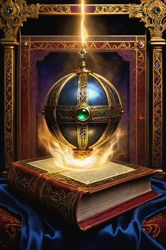 Magic card, fantasy, glowing runes, intricate border, ornate frame, mystical aura, levitating orb, shimmering mist, dark background, mysterious lighting, cinematic composition, 3/4 view, low-angle sho