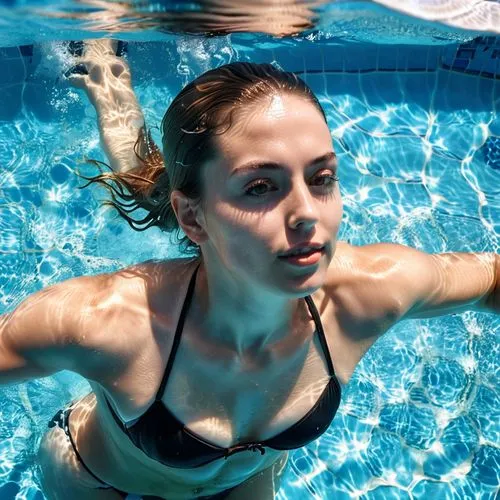 female swimmer,swimfan,swimmer,in water,under the water,water nymph,Photography,General,Realistic