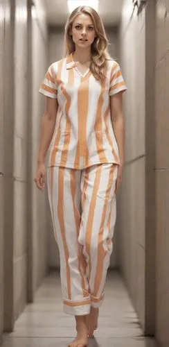 inmate,gabourey,jumpsuit,muumuu,caprica,unitard,stav,fashiontv,abnegation,szubanski,orange robes,a floor-length dress,kail,creamsicle,catwalks,lyonne,jailbird,paquita,woman walking,anele,Photography,Commercial