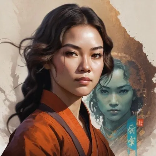 mulan,chinese art,xing yi quan,xiangwei,geisha,wuchang,tai qi,asian woman,luo han guo,yi sun sin,hwachae,goki,oriental princess,xuan lian,han thom,fantasy portrait,asia,phengaris,siu mei,oriental girl