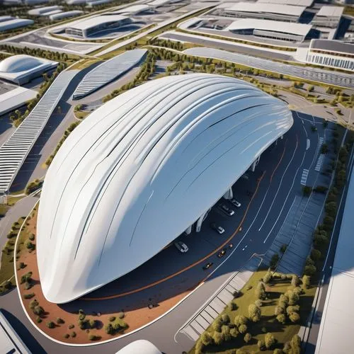 stadium falcon,tempodrom,soccer-specific stadium,futuristic architecture,futuristic art museum,oval forum,olympiaturm,qlizabeth olympic park,musical dome,calatrava,yas marina circuit,home of apple,abu-dhabi,autostadt wolfsburg,olympic park,olympic stadium,football stadium,sport venue,abu dhabi,tianjin,Photography,General,Sci-Fi