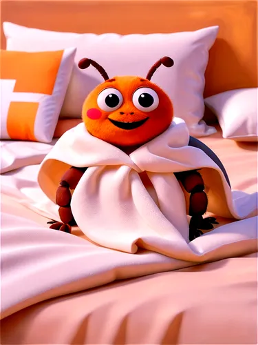 two-point-ladybug,ladybug,bee,bed,ant,mascot,viceroy (butterfly),bongo,duvet,lady bug,knuffig,the mascot,soft robot,orange,silk bee,insect,bot icon,bedding,bombyx mori,ladybugs,Illustration,Vector,Vector 07