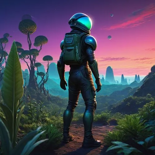 dusk background,explorer,4k wallpaper,alien planet,alien world,explore,dusk,exploration,green aurora,planet alien sky,traveler,to explore,frog background,full hd wallpaper,lost in space,background screen,futuristic landscape,martian,cg artwork,traveller,Art,Classical Oil Painting,Classical Oil Painting 42