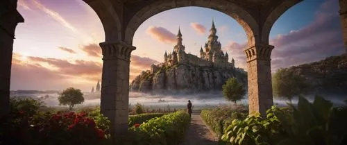 fairy tale castle,fantasy picture,fairytale castle,fantasy landscape,theed,3d fantasy