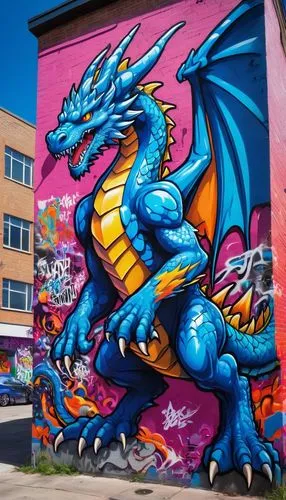 painted dragon,dragao,dragonja,graffiti art,dragones,dragoslav,Conceptual Art,Graffiti Art,Graffiti Art 07