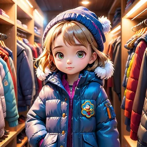 winter clothes,winter clothing,parka,snowsuit,childrenswear,harajuku,Anime,Anime,Cartoon