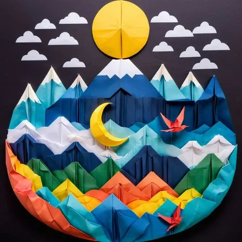 paper art,airbnb icon,fairy tale icons,weather icon,low poly,airbnb logo,circular puzzle,rock painting,lowpoly,moon and star background,mountain scene,duenas,sun and moon,wall clock,wall painting,mountain world,mountains,3-fold sun,sun moon,altiplano,Unique,Paper Cuts,Paper Cuts 02