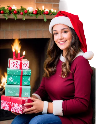 brunette with gift,blonde girl with christmas gift,christmas fireplace,gift card,opening presents,children's christmas photo shoot,christmas messenger,christmas woman,christmas gifts,christmas pictures,christmas banner,gift tag,christmas cards,holiday gifts,christmas items,secret santa,christmas greetings,christmas photo,santa and girl,christmas congratulations,Illustration,Realistic Fantasy,Realistic Fantasy 04