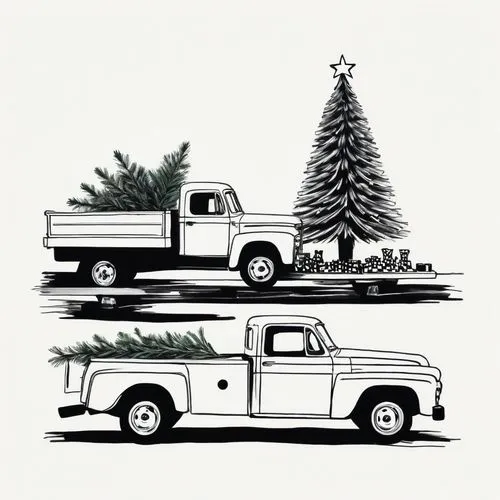 retro chevrolet with christmas tree,christmas truck with tree,christmas pick up truck,christmas truck,christmas trees,christmas cars,Art,Artistic Painting,Artistic Painting 24