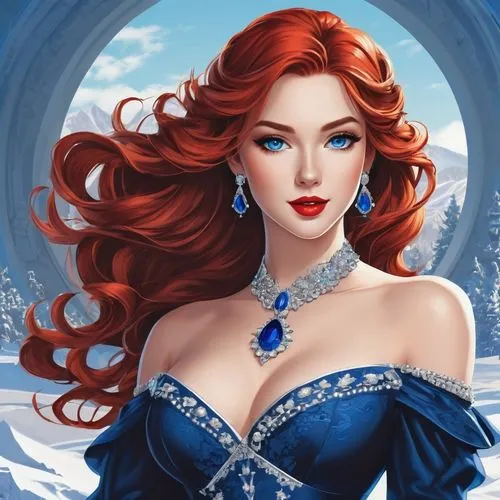 celtic woman,etain,ariel,elsa,satine,fantasy woman,Unique,Design,Logo Design