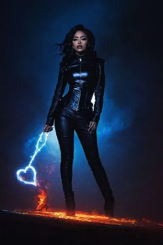 electrifying,blackfire,electrify,lightning bolt,lightning,taraji,Conceptual Art,Fantasy,Fantasy 11