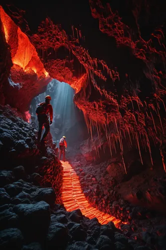 lava cave,lava tube,lava,lava flow,lava balls,cave tour,lava dome,cave,volcanic,lava river,chasm,descent,ice cave,volcano,magma,pit cave,caving,glacier cave,gerlitz glacier,volcanism,Photography,General,Fantasy