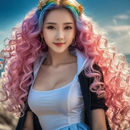 Screen Description
Full parameter replication
With the best quality, masterpiece, high-level, 1-girl, transparent silk porcelain dress, beautiful face, hair accessories, looking at the audience, smile