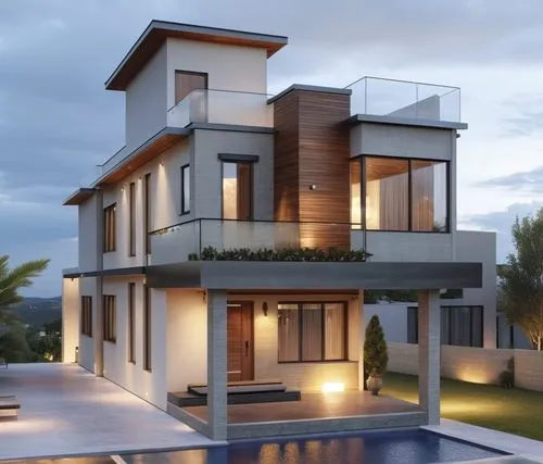 modern house,modern architecture,holiday villa,3d rendering,beautiful home,dreamhouse,luxury home,residential house,vastu,private house,homebuilding,vivienda,render,luxury property,two story house,villa,cubic house,exterior decoration,inmobiliaria,inmobiliarios,Photography,General,Realistic