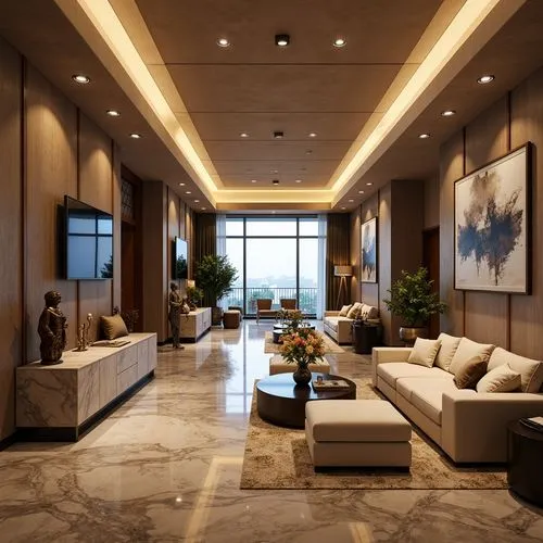 luxury home interior,penthouses,modern living room,interior modern design,apartment lounge,living room,hotel lobby,lobby,livingroom,modern decor,interior design,interior decoration,contemporary decor,hallway space,3d rendering,interior decor,modern room,luxury property,great room,luxury hotel