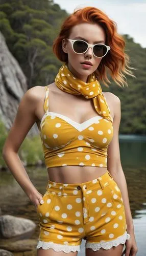 giganta,danaus,derivable,retro woman,yellow jumpsuit,australiae,Photography,Fashion Photography,Fashion Photography 25