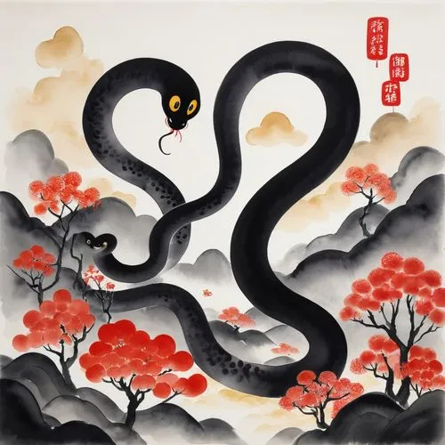 taoism,wufeng,wuyuan,zhuangzi,xiuquan,wuhai,Illustration,Japanese style,Japanese Style 09